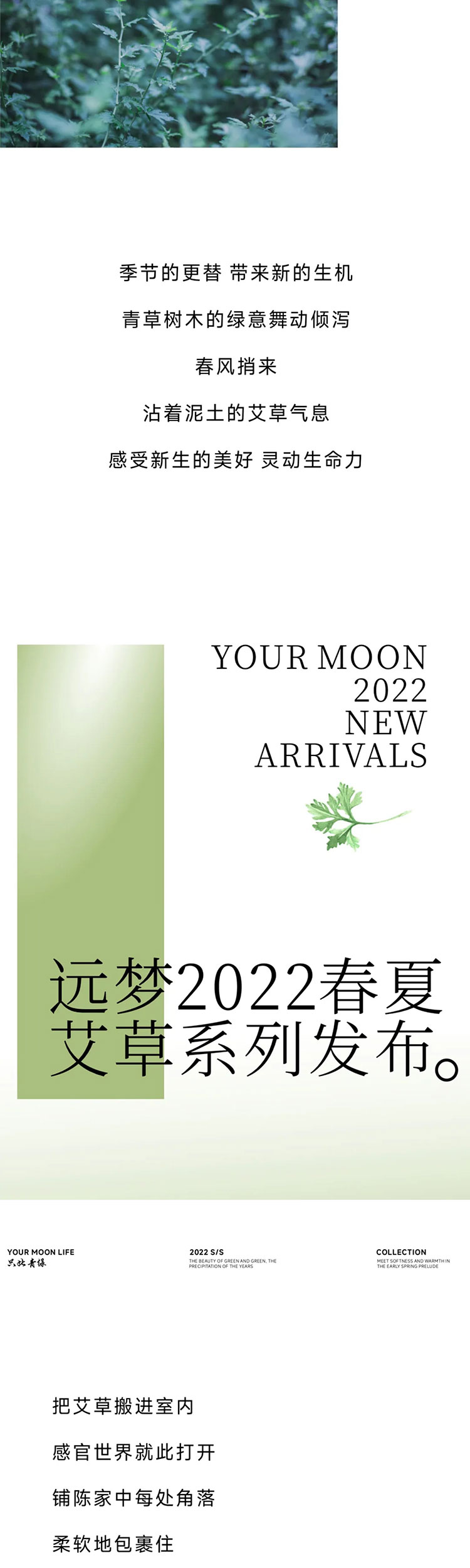 YOURMOON 人生就是博-尊龙凯时人生就是博2022春夏艾草系列发布