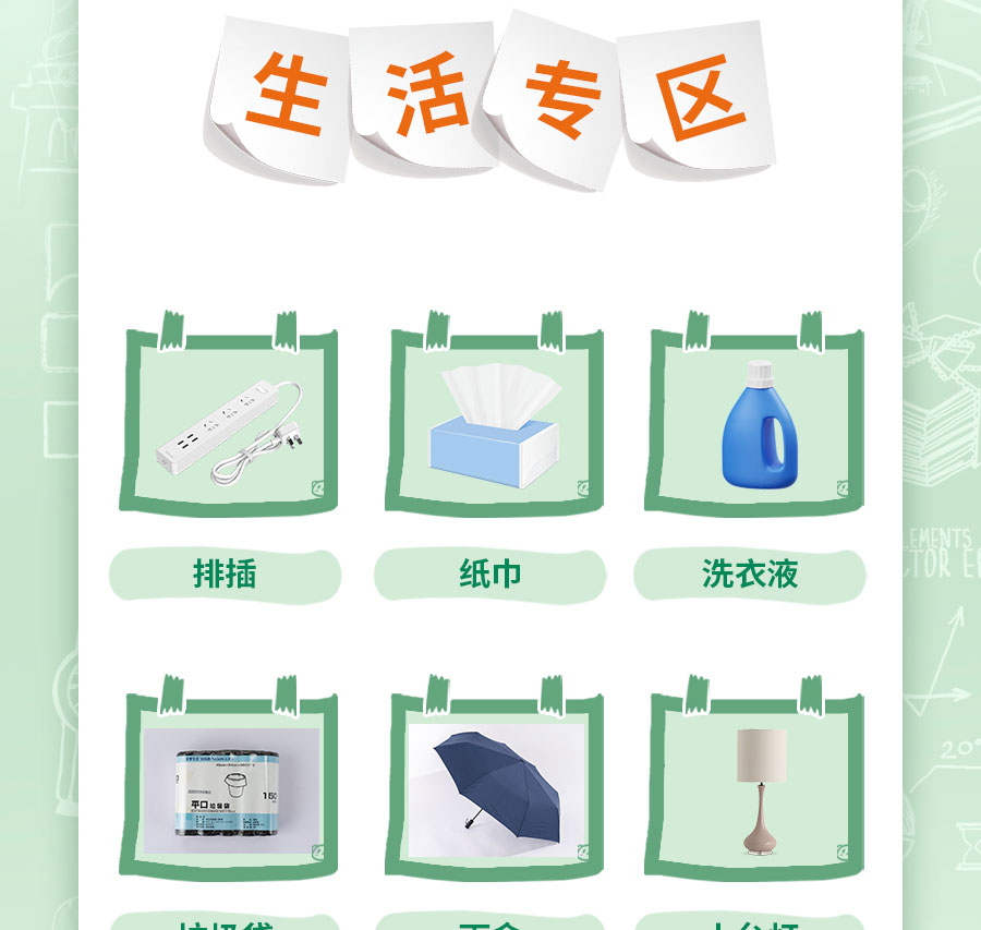 新生入学必备清单，保姆级攻略！